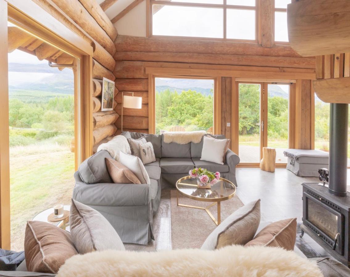 Wild Nurture Eco Luxury Offgrid Log Cabin Fort William Zewnętrze zdjęcie