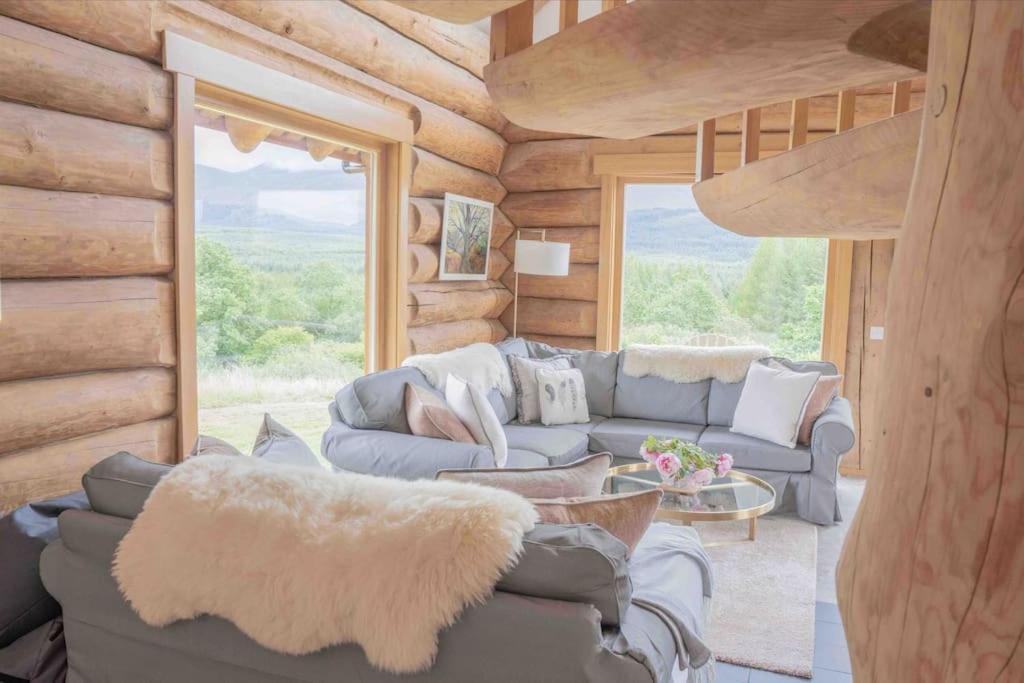 Wild Nurture Eco Luxury Offgrid Log Cabin Fort William Zewnętrze zdjęcie