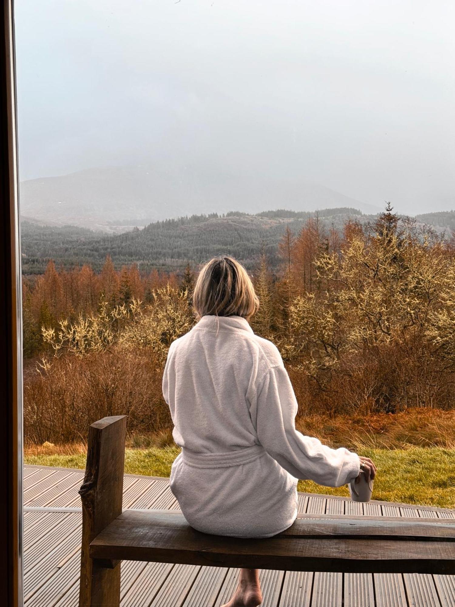 Wild Nurture Eco Luxury Offgrid Log Cabin Fort William Zewnętrze zdjęcie