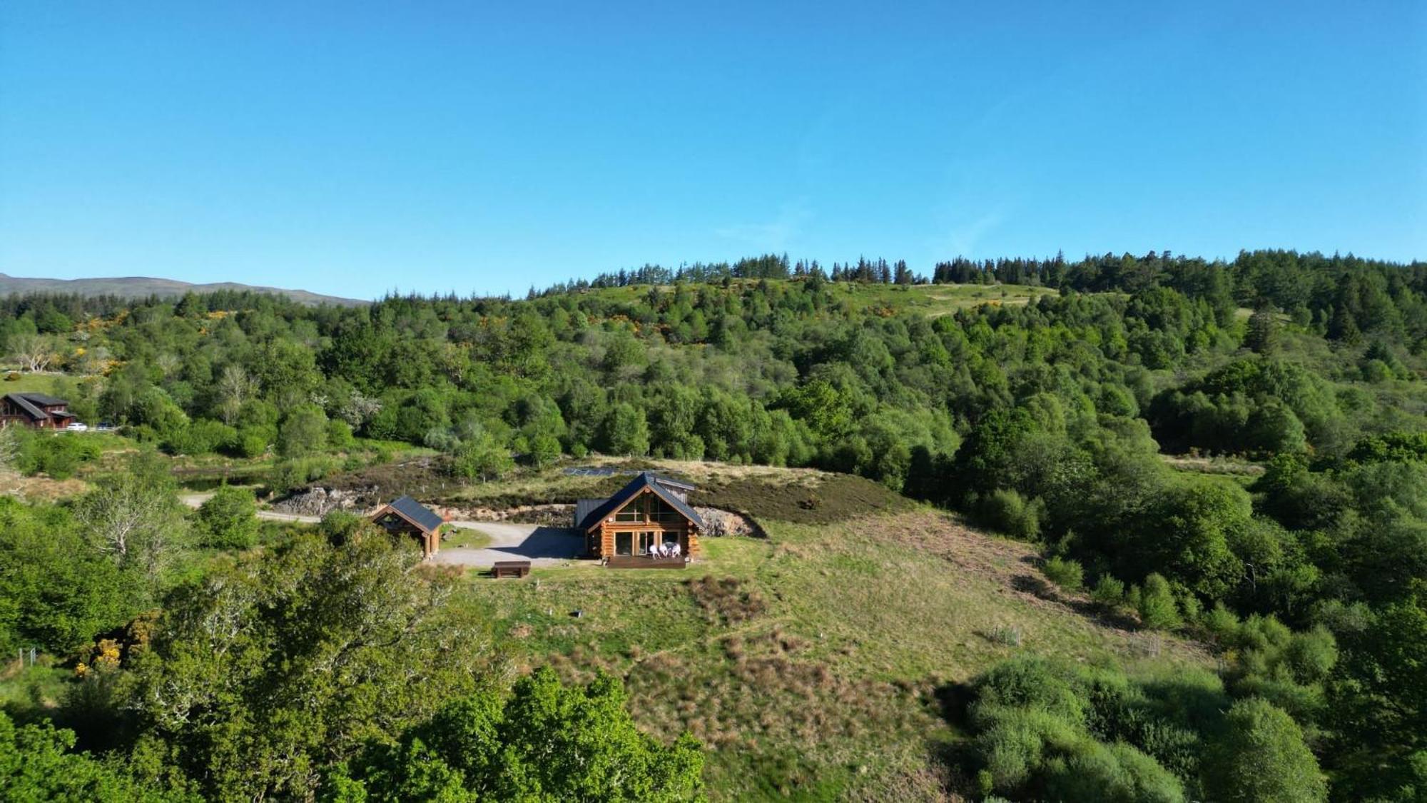 Wild Nurture Eco Luxury Offgrid Log Cabin Fort William Zewnętrze zdjęcie
