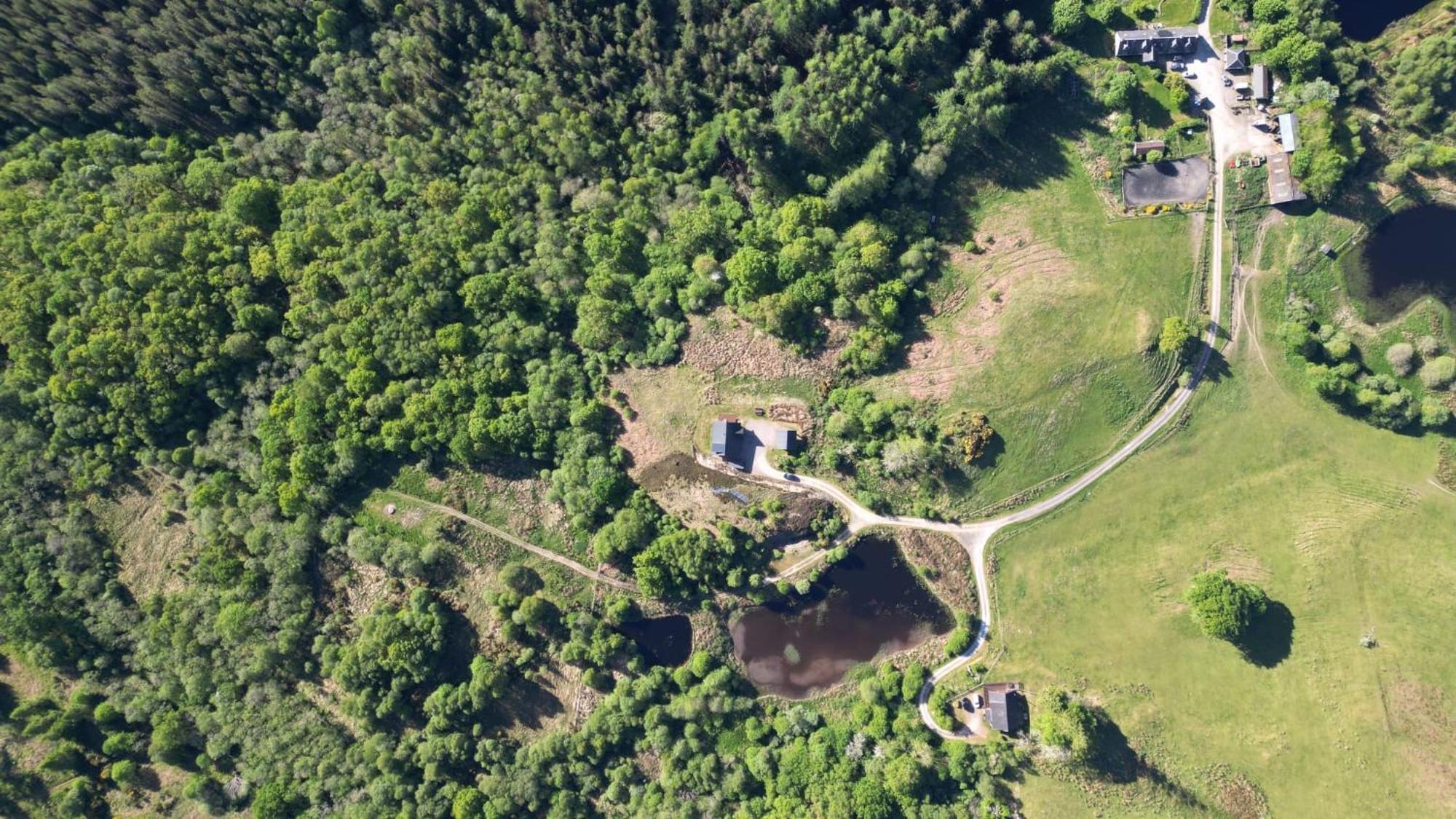 Wild Nurture Eco Luxury Offgrid Log Cabin Fort William Zewnętrze zdjęcie