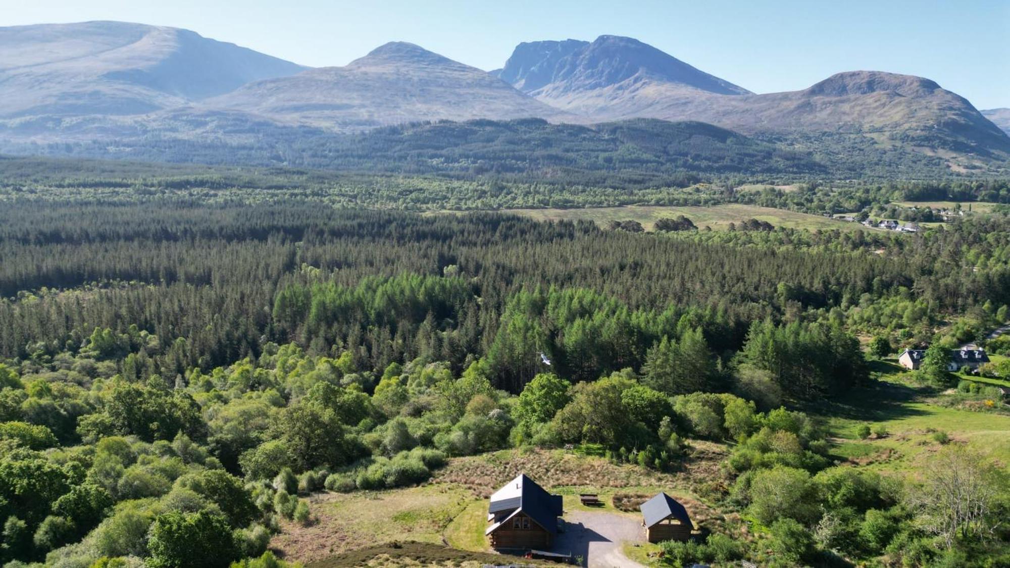 Wild Nurture Eco Luxury Offgrid Log Cabin Fort William Zewnętrze zdjęcie