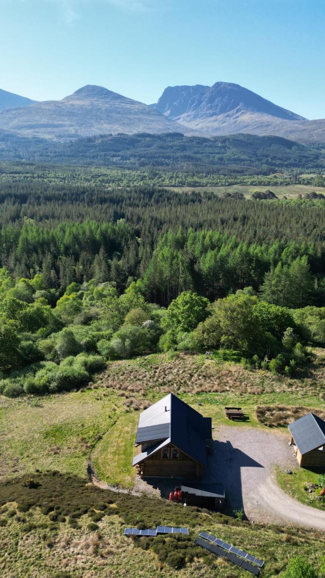 Wild Nurture Eco Luxury Offgrid Log Cabin Fort William Zewnętrze zdjęcie